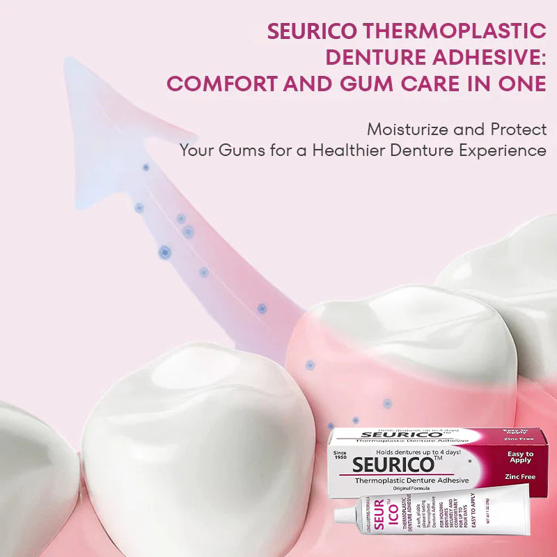 ✨[Offizieller Markenstore] 😁 Seurico™ Thermoplastischer Prothesenhaftmittel 🦷 (✨ KAUF 3, BEKOMME 2 GRATIS 🎁)