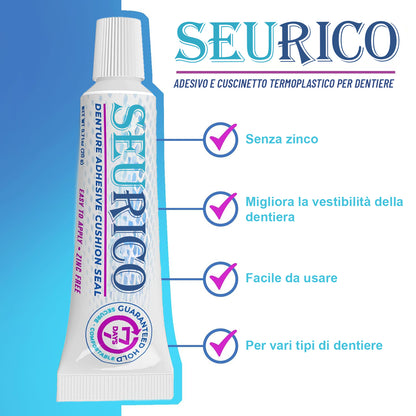 ✨[Negozio Ufficiale] Seurico™ - Adesivo e Cuscinetto Termoplastico per Protesi